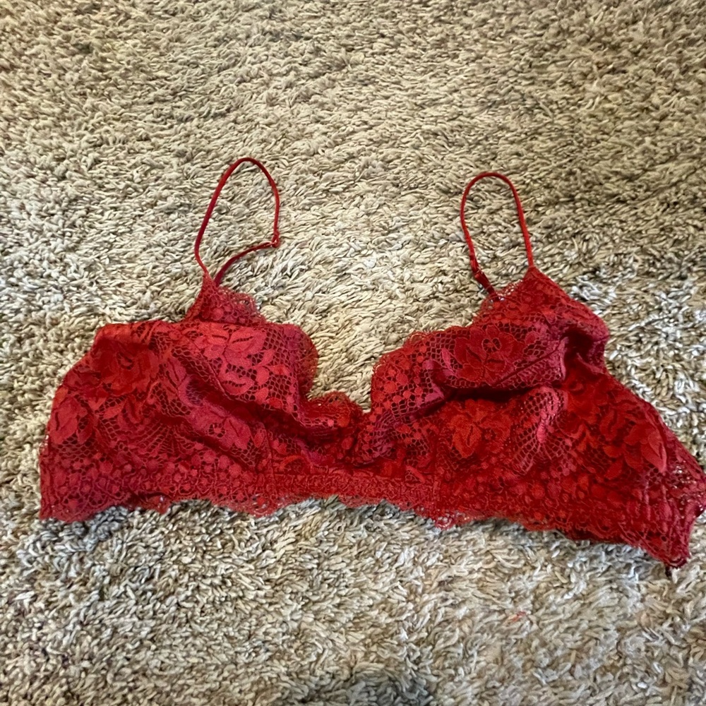Free People Scarlet Lace Bralette